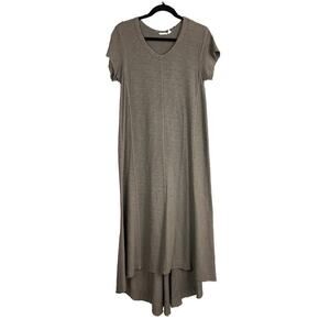 Wilt Long Raw Gusset Seamed T-Shirt Dress Size XS